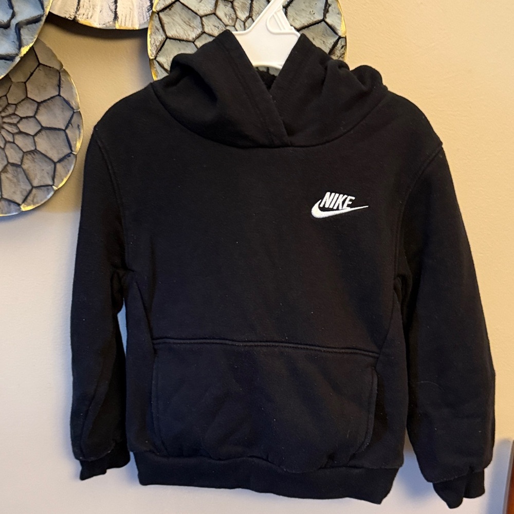 Nike Kids Black Pullover Hoodie